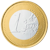 Chocolade EUROmunt XXL